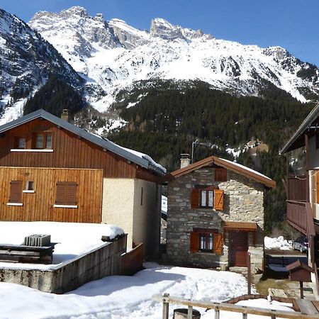 הוילה Charmant Chalet En Pierre Et Bois A Pralognan-La-Vanoise, Proche Commerces Et Telepherique - Fr-1-464-16 מראה חיצוני תמונה