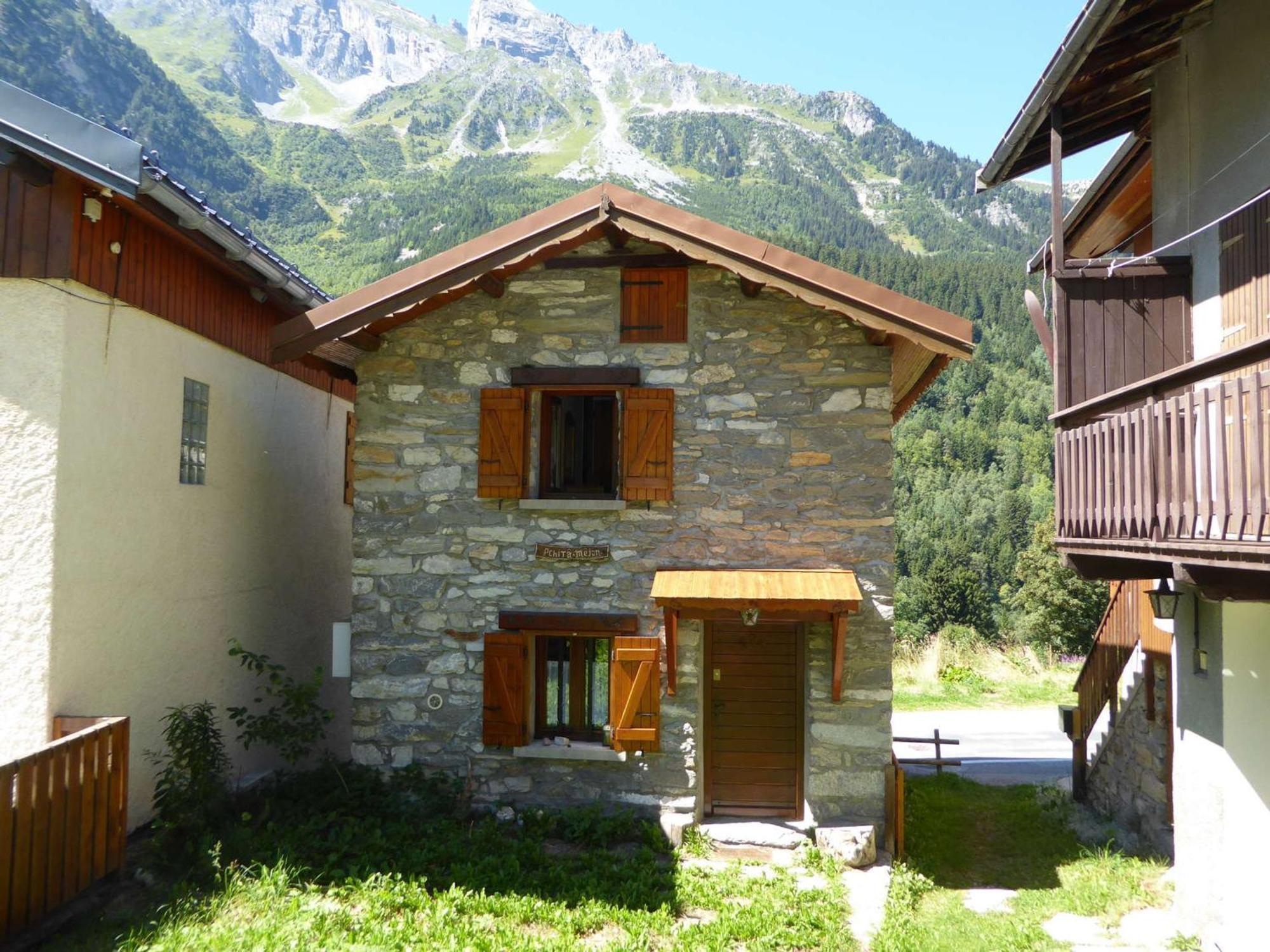 הוילה Charmant Chalet En Pierre Et Bois A Pralognan-La-Vanoise, Proche Commerces Et Telepherique - Fr-1-464-16 מראה חיצוני תמונה