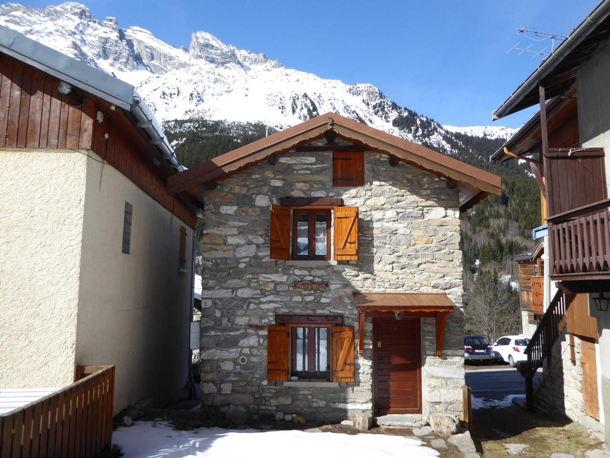 הוילה Charmant Chalet En Pierre Et Bois A Pralognan-La-Vanoise, Proche Commerces Et Telepherique - Fr-1-464-16 מראה חיצוני תמונה